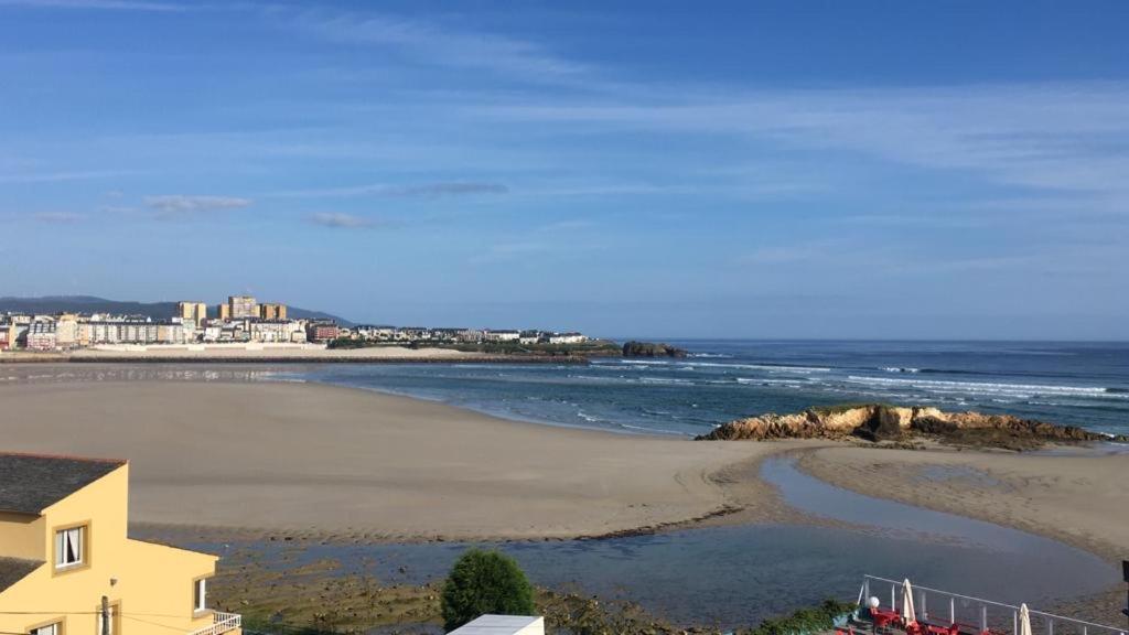 Apartamento Con Hermosas Vistas A La Playa Del Altar Sieiro Eksteriør billede